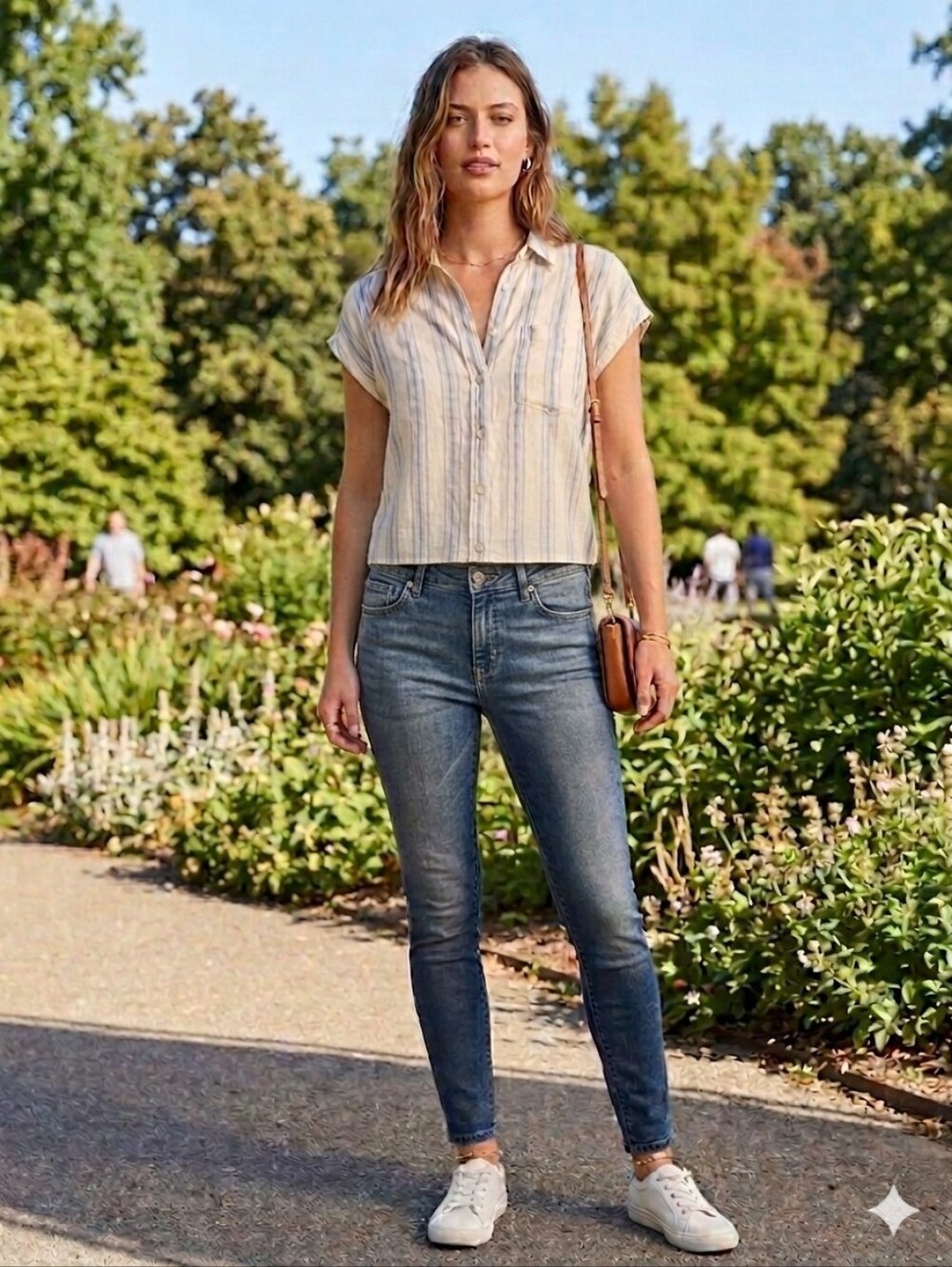 BLANQI Postpartum Support Skinny Jeans - Medium Wash, Size 8 Tummy Control